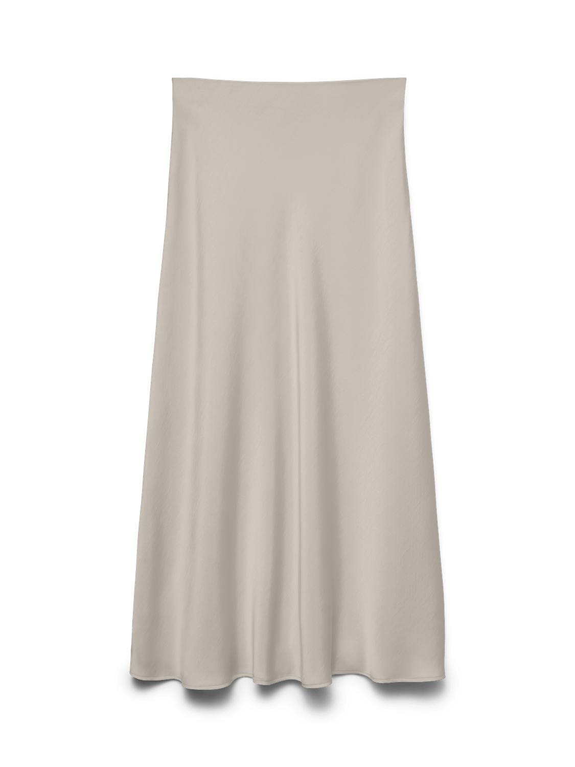 VMLIVIA Long Skirt - Pumice Stone - VERO MODA & VILA Bergvik
